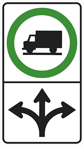 Truck Route Permissive Signage
