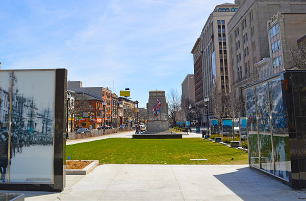 Photo of Memorial Enclaves, Wall and Cenotaph in Gore Park