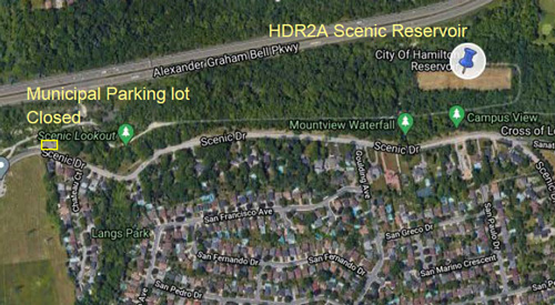 HDR2A Scenic Reservoir Expansion Join Repairs, 1180 Scenic Drive Hamilton - map