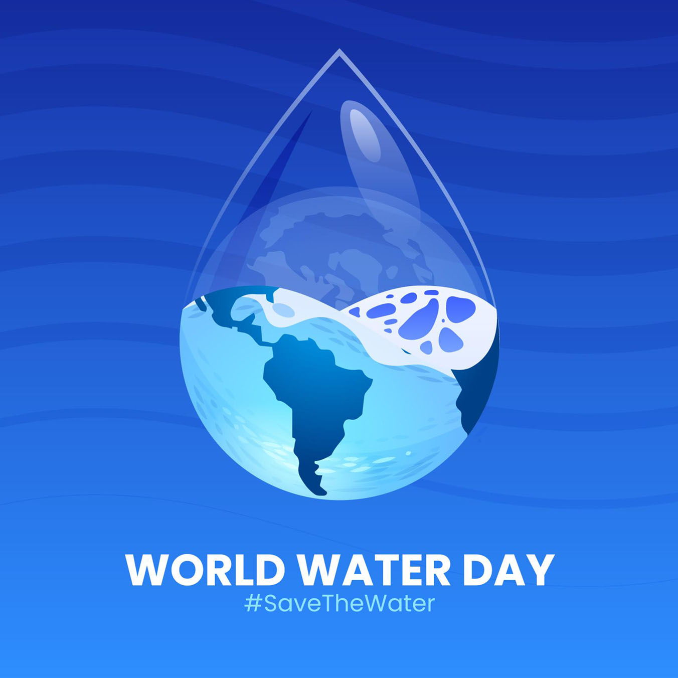 World water day logo