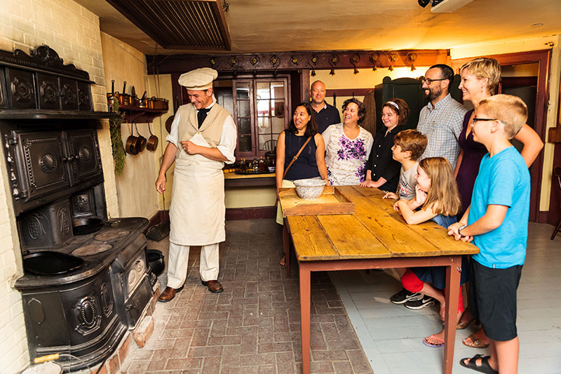 Dundurn National Historic Site kitchen