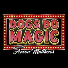 Dogs do Magic starring Aaron Matthews - logo