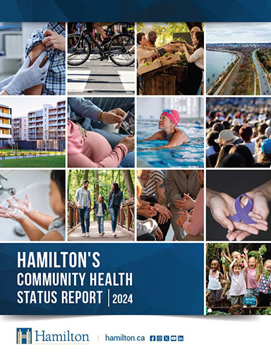 Cover of Hamilton's Community Health Status Report - 2024