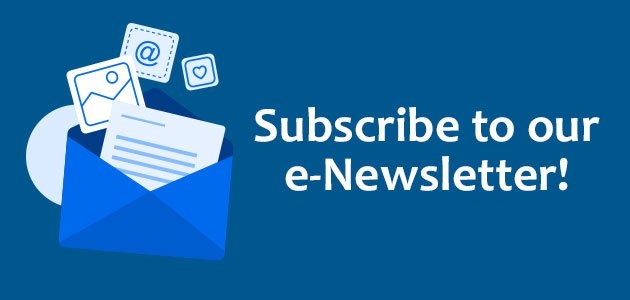 Promotion for e-newsletter signup