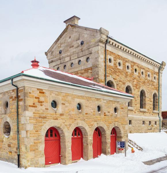 Stem Museum Exterior Winter