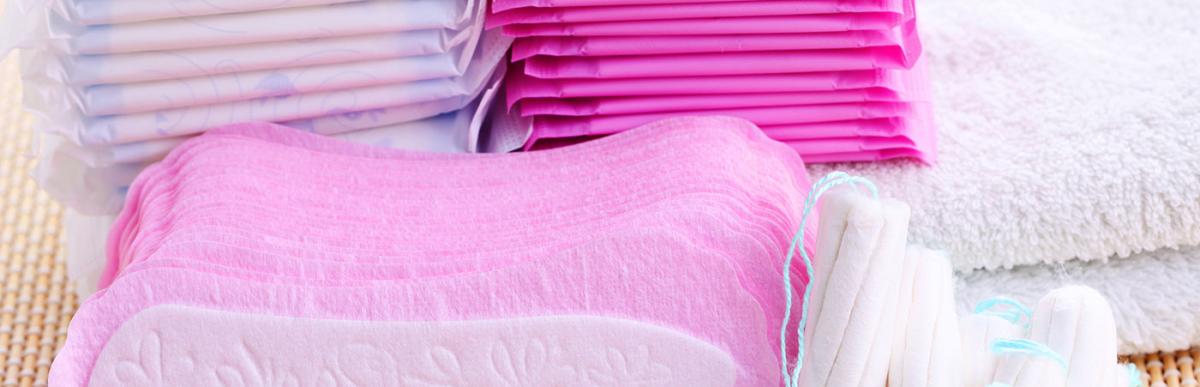 Collection of pads, liners and tampons