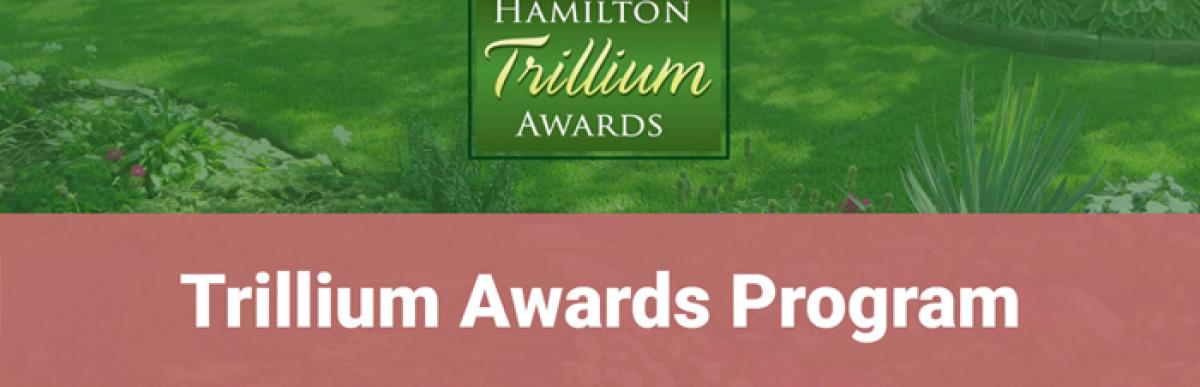 Trillium Awards  City of Hamilton