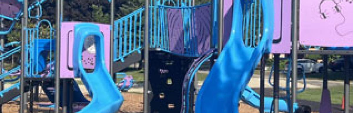 Scenic Woods Park - completed play structure