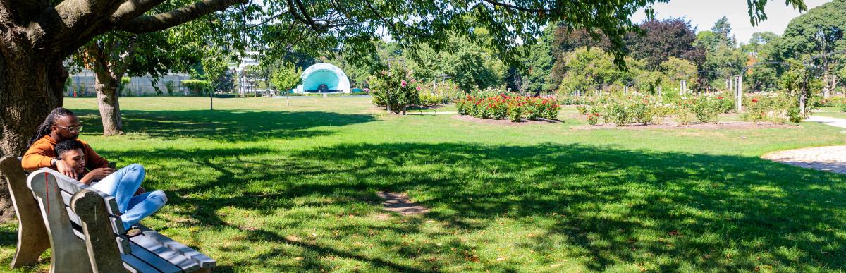 Gage Park, view of the bandshell