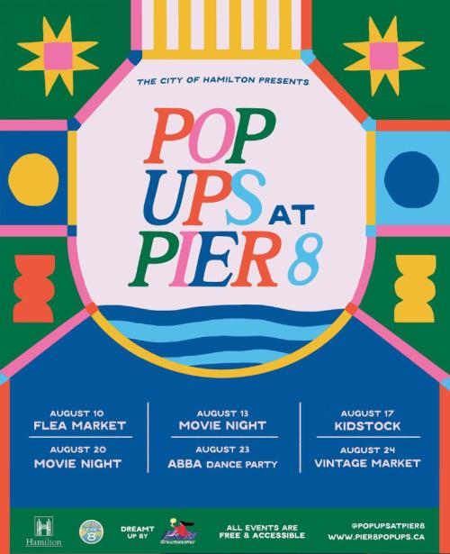 Pop Ups at Pier 8 presented by the City of Hamilton
