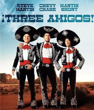 Three Amigos movie poster